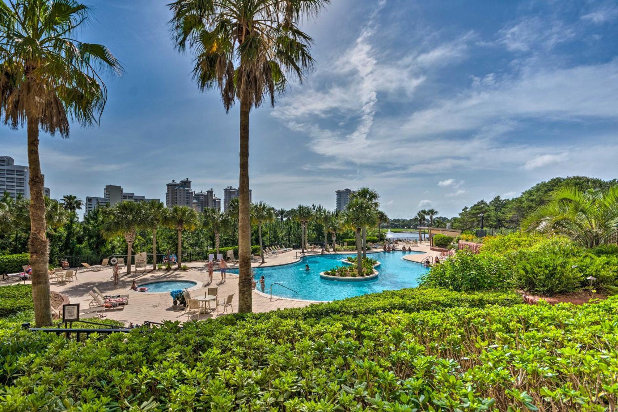 Destin Resort Studio With Pool - Walk To Beach! Eksteriør billede